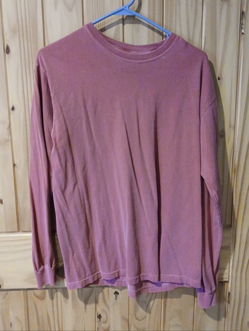 Comfort Colors Long Sleeve Tee in Dusty Rose